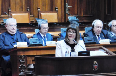 11 May 2018 The National Assembly Speaker at the opening of the international parliamentary conference “Idea of EU: Toward Peace and Development”